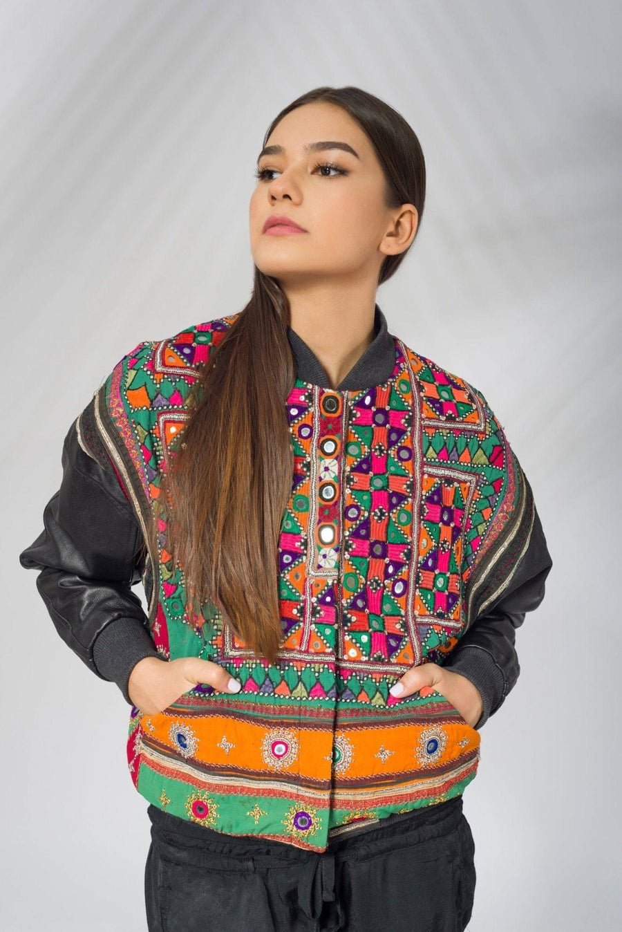 Limited Edition Sindhi Oversized Bomber Jacket - Deen & Keenu