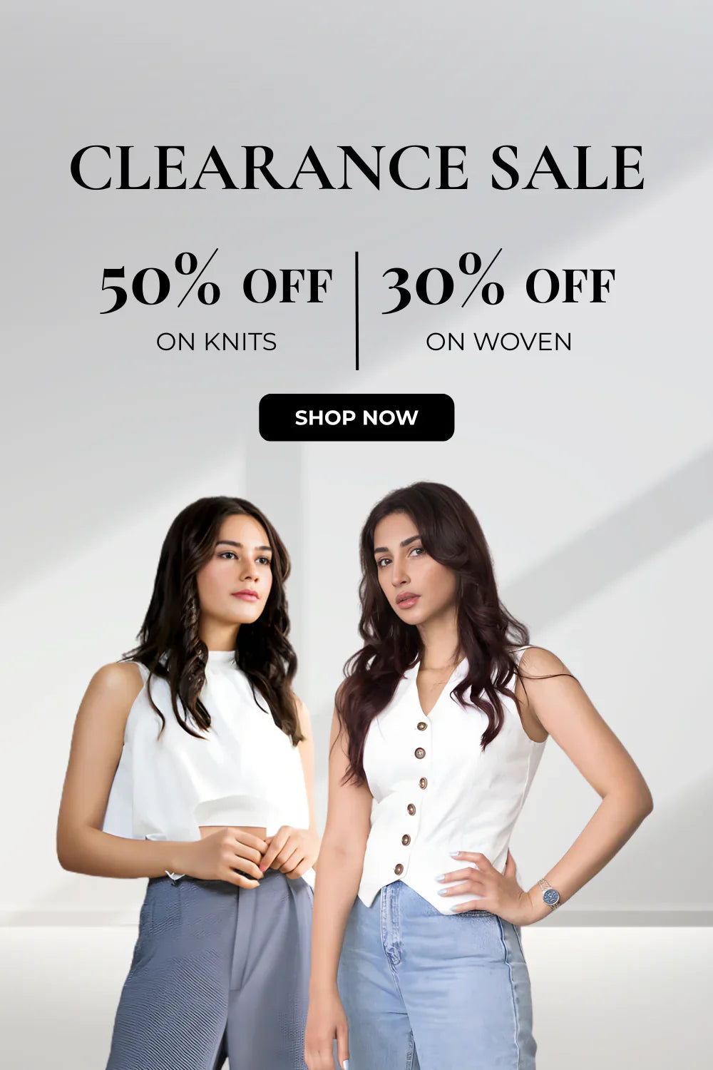 Clearance sale