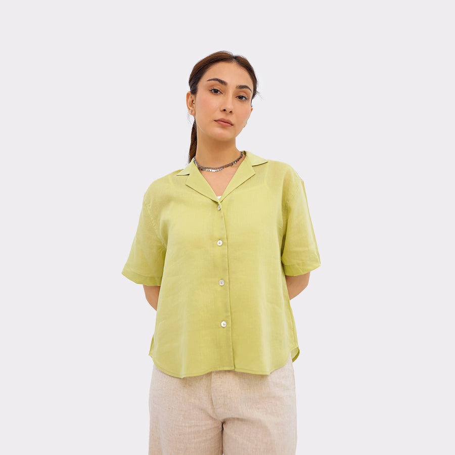 Linen Button Down Shirt