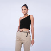 Asymmetrical Crop Top - Deen & Keenu