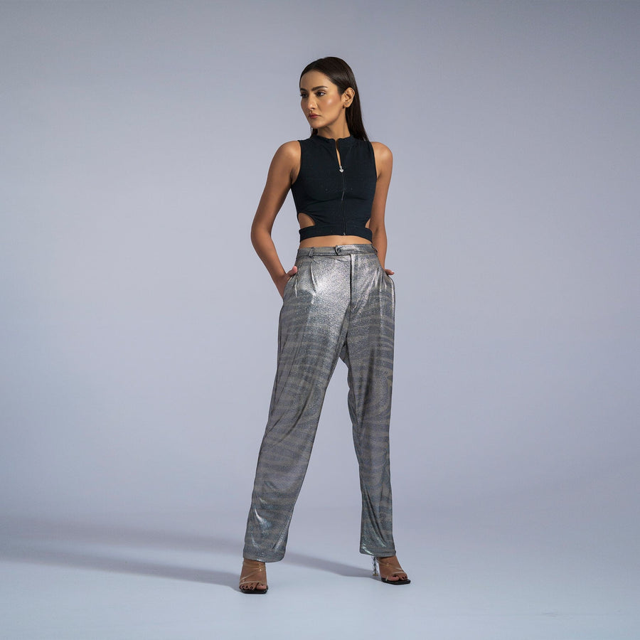 Straight High Waisted Pant - Deen & Keenu