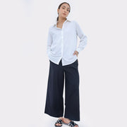 Button Down Shirt in Jersey