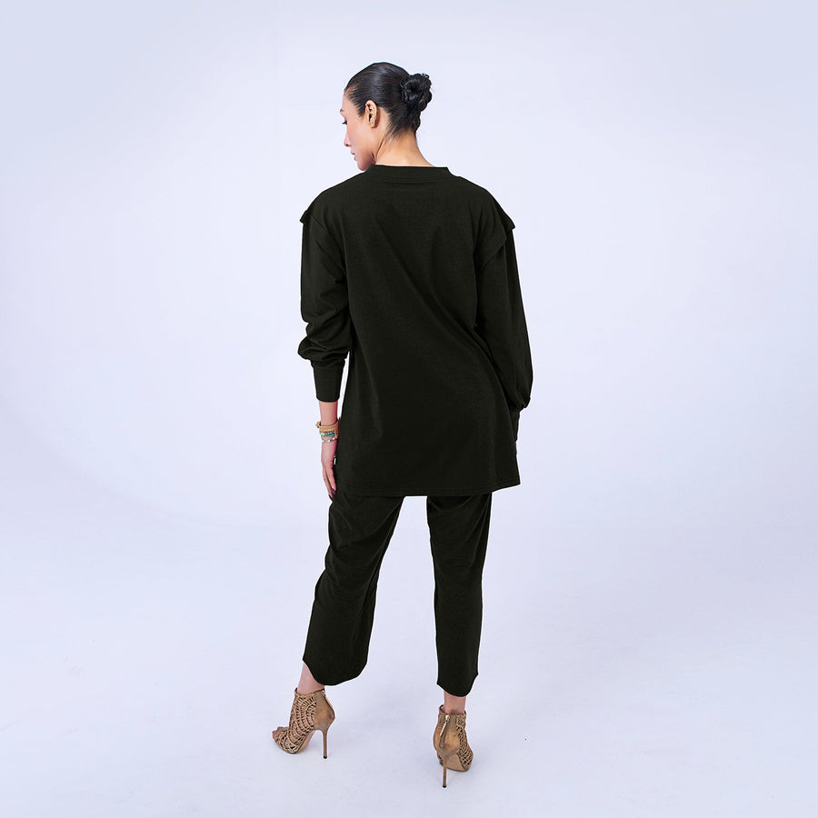 Knits Mockneck & Tulip Pant Set - Deen & Keenu