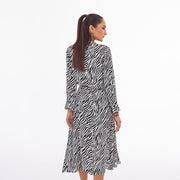 Zebra Print Maxi Long Dress - Deen & Keenu