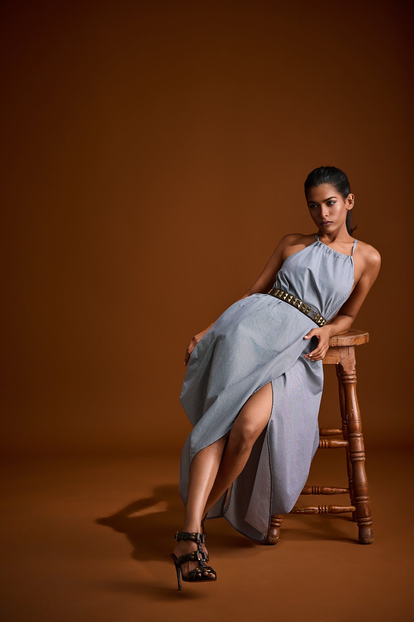 Midi Halter Dress