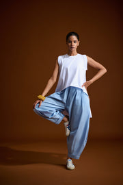 Sleevless Drape Top
