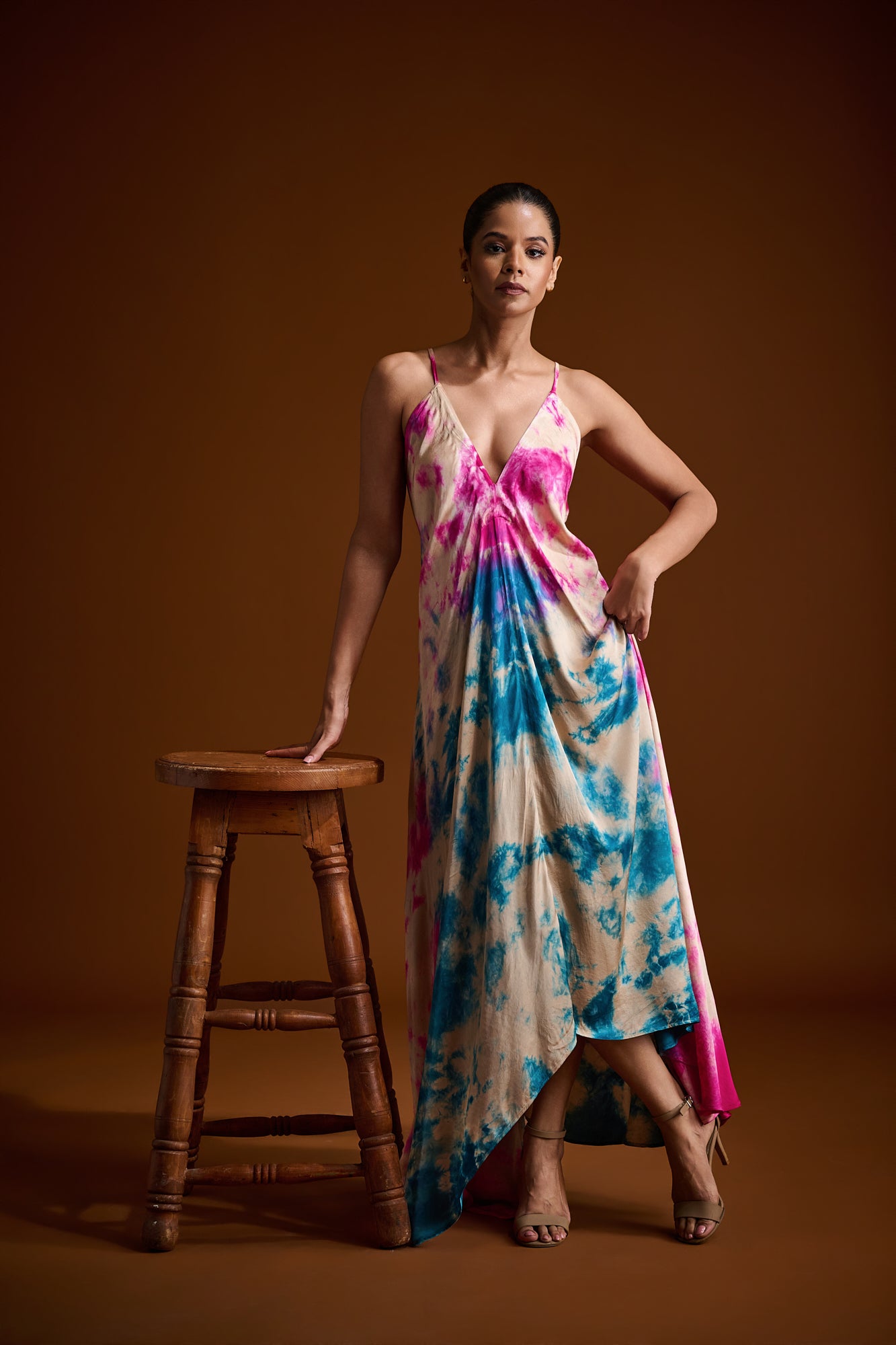 Flowing Midi Dress