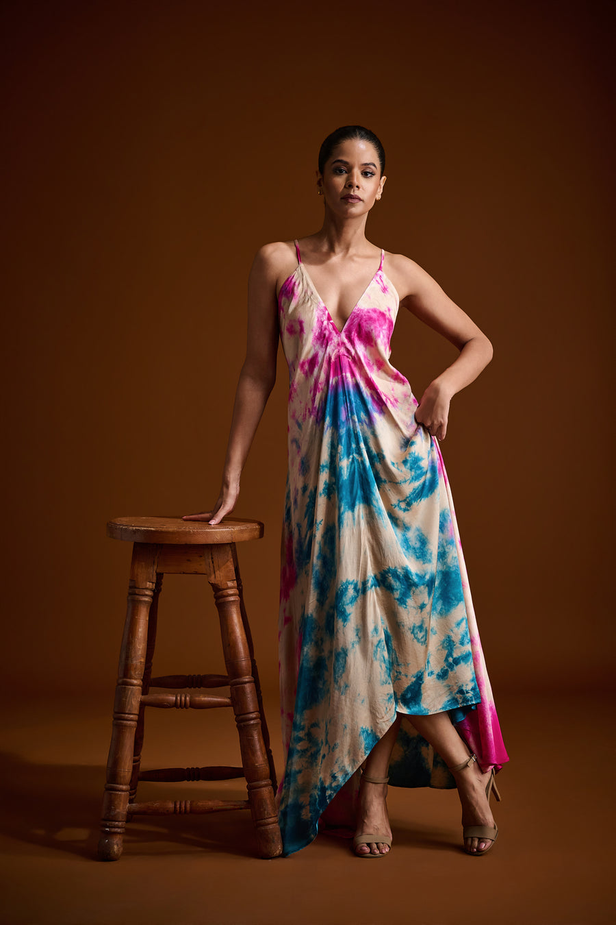 Flowing Midi Dress