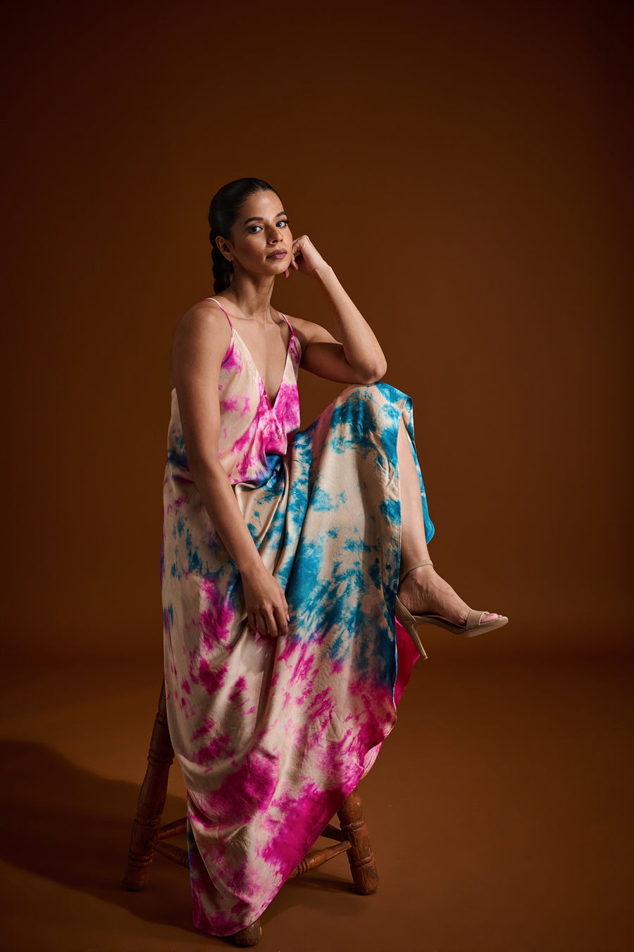 Flowing Midi Dress