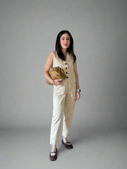 Khaki Vest and Pant