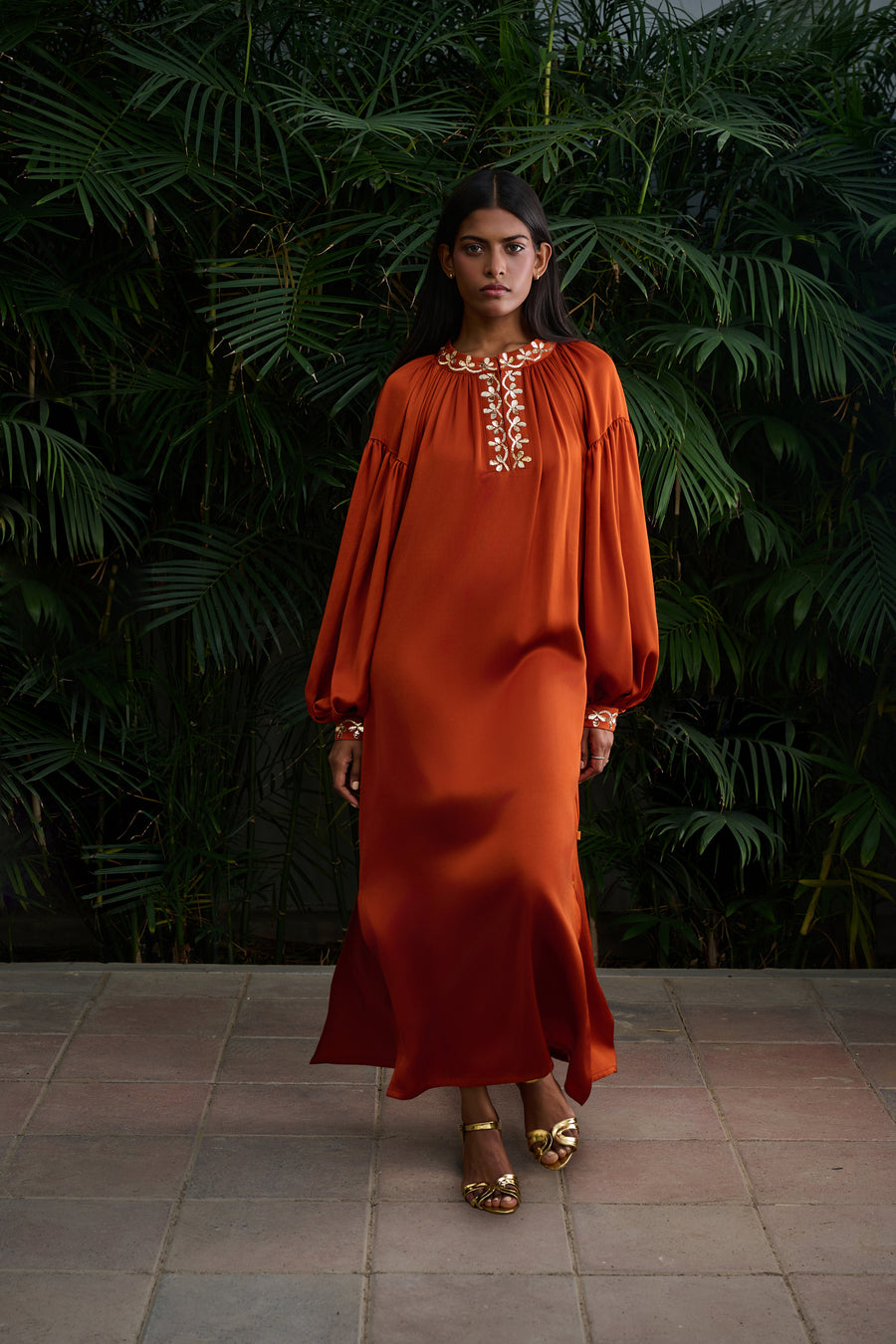 Mukesh Embroidered Kaftan Kurta