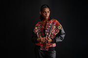 Oversized Sindhi Bomber Jacket