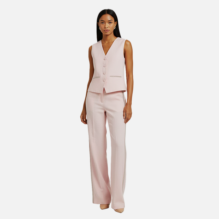 Embellished Vest & Pant