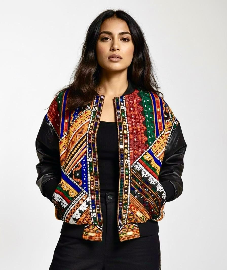 Sindhi Bomber Jacket