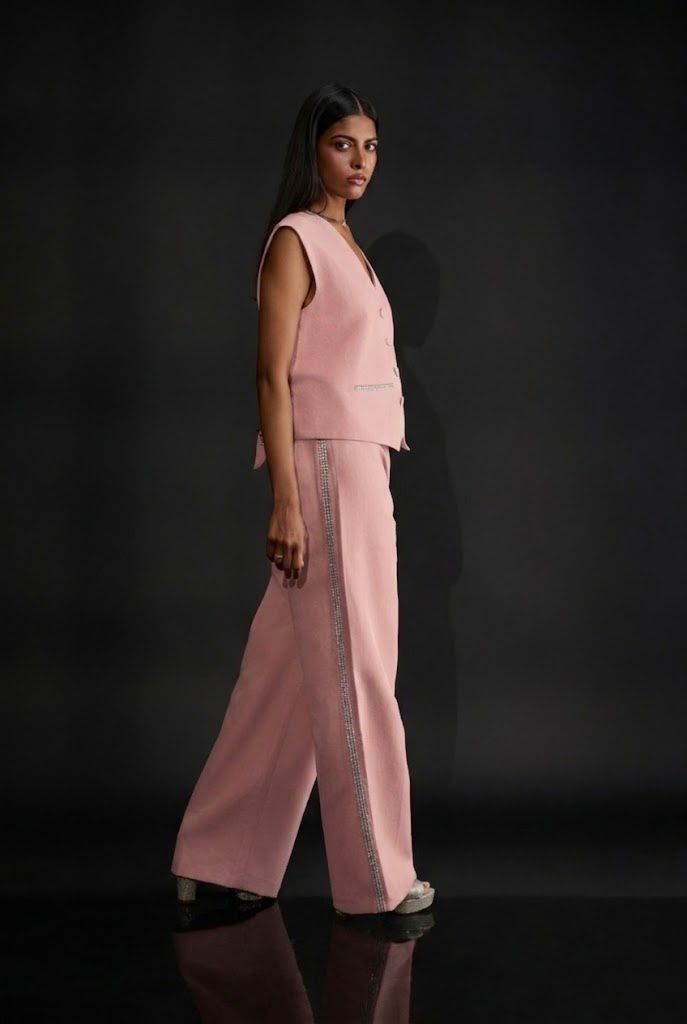 Embellished Vest & Pant