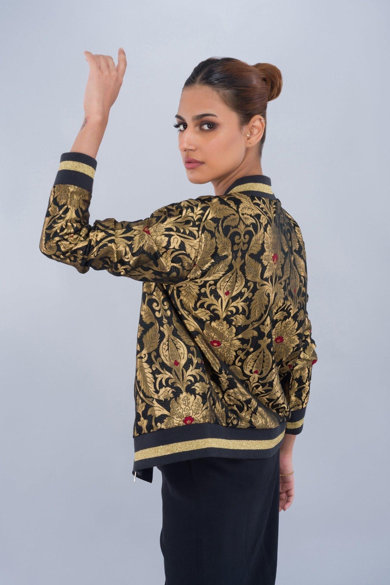 Banarasi Bomber Jacket - Deen & Keenu