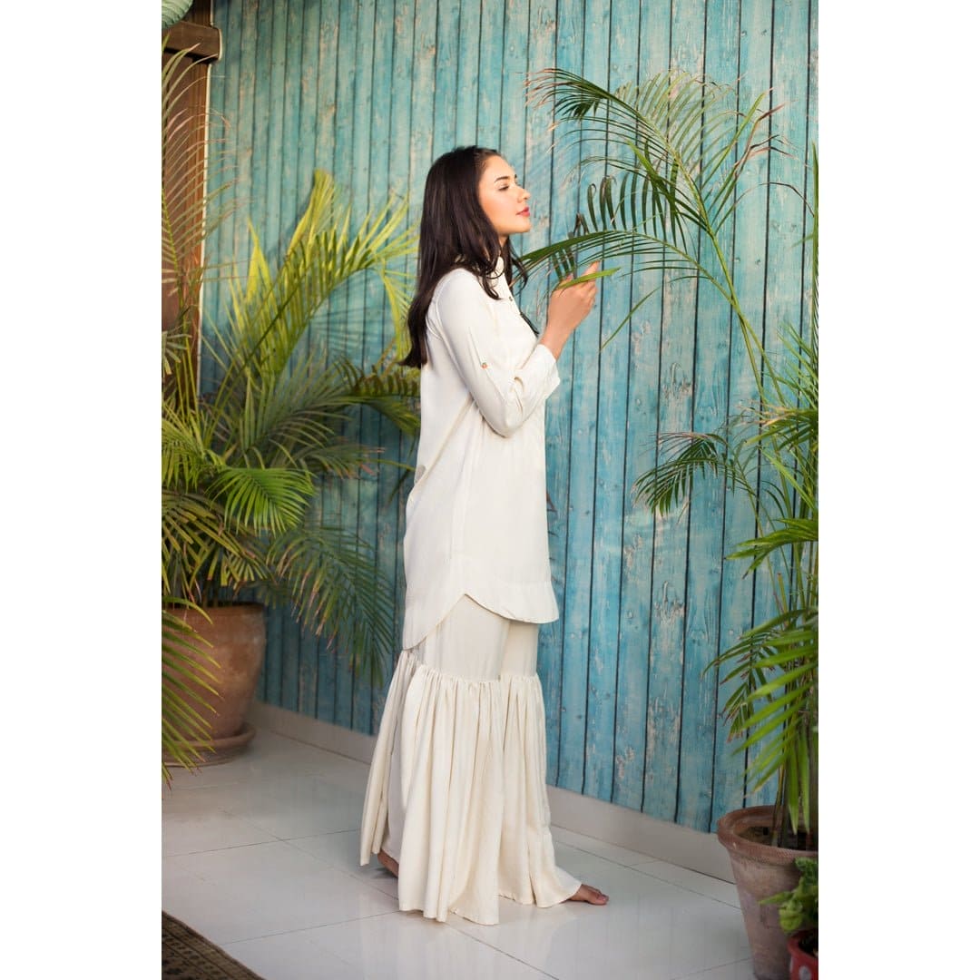 Gharara Pant in Silk - Deen & Keenu