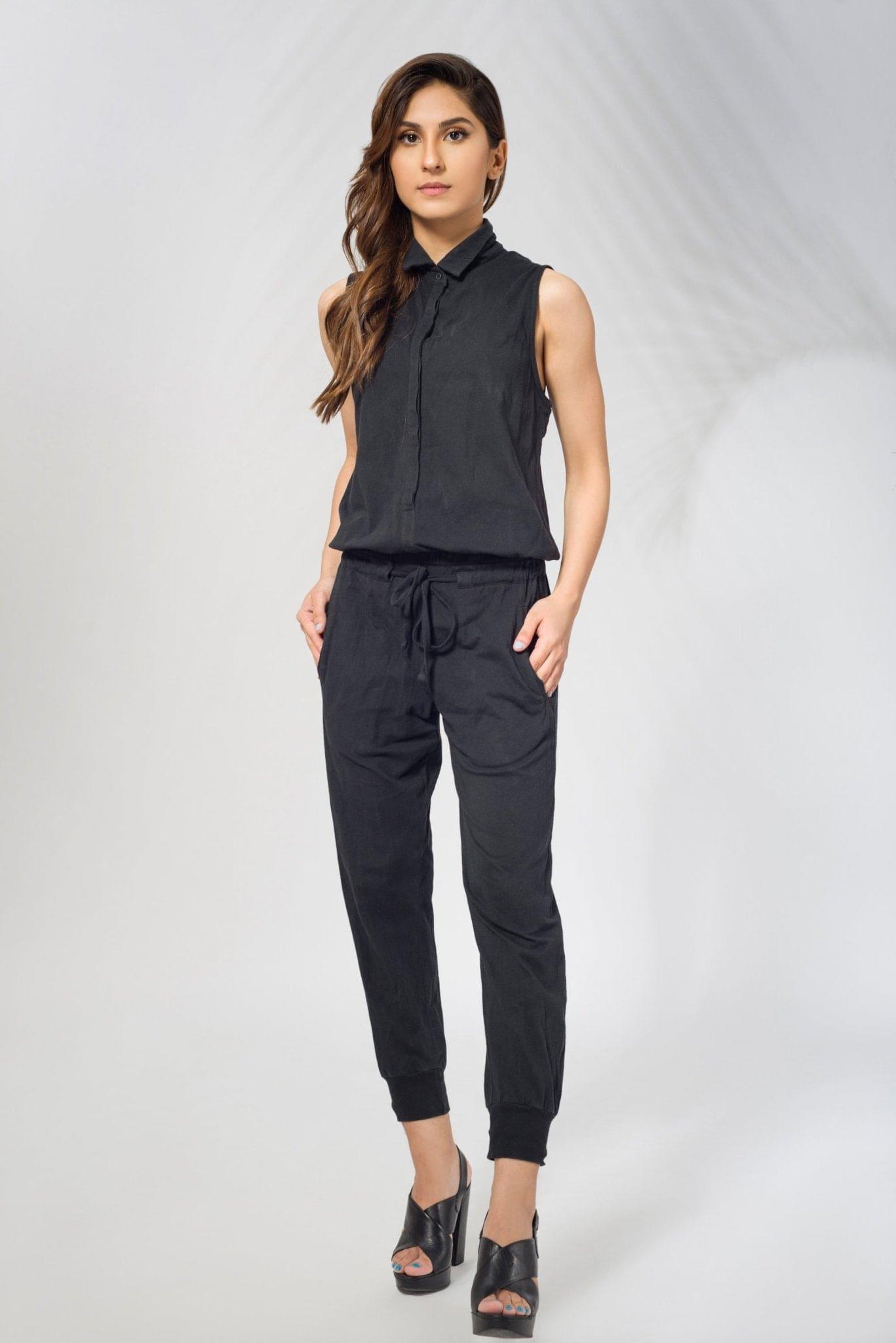 Keyhole Jumpsuit in Jersey - Deen & Keenu