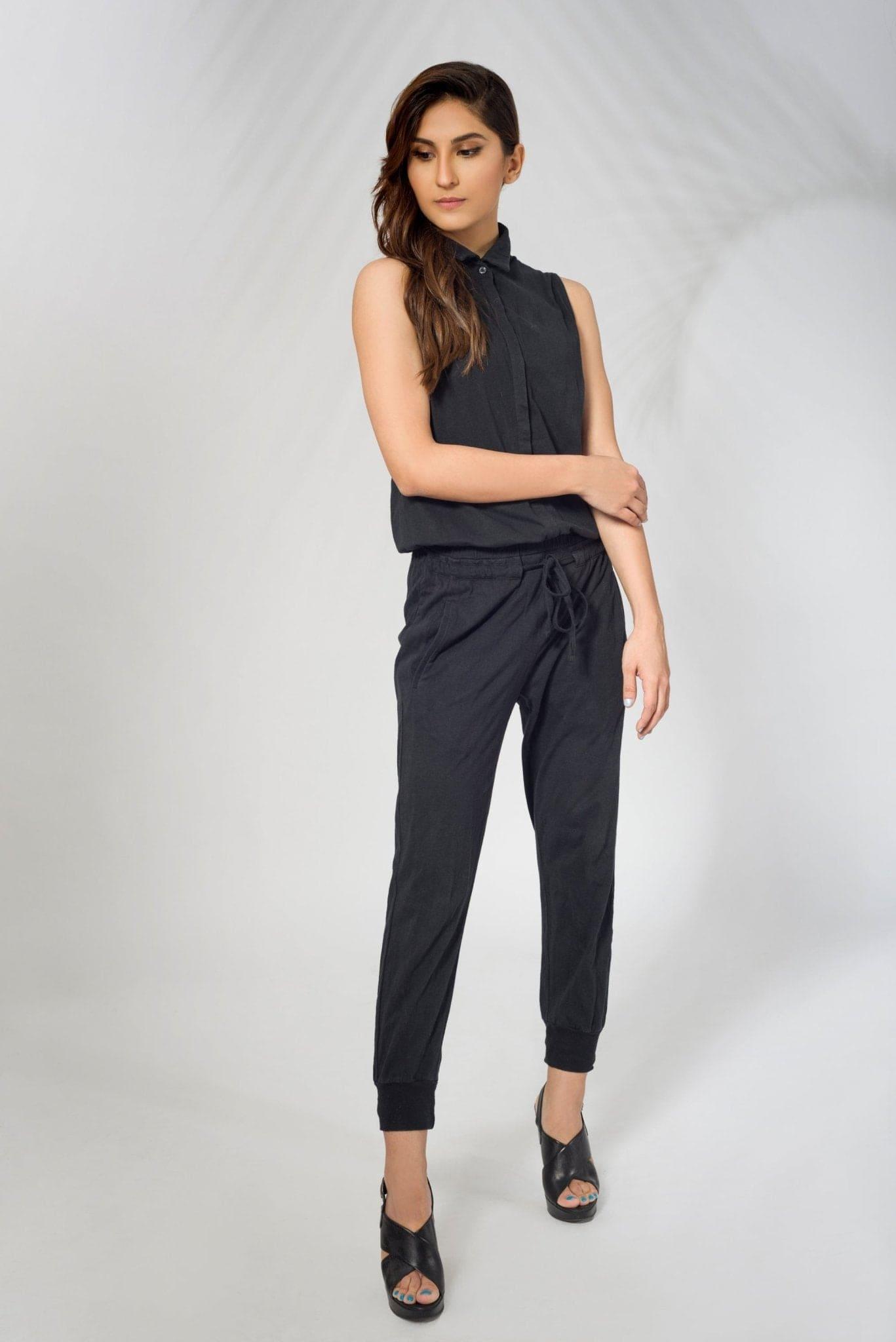 Keyhole Jumpsuit in Jersey - Deen & Keenu