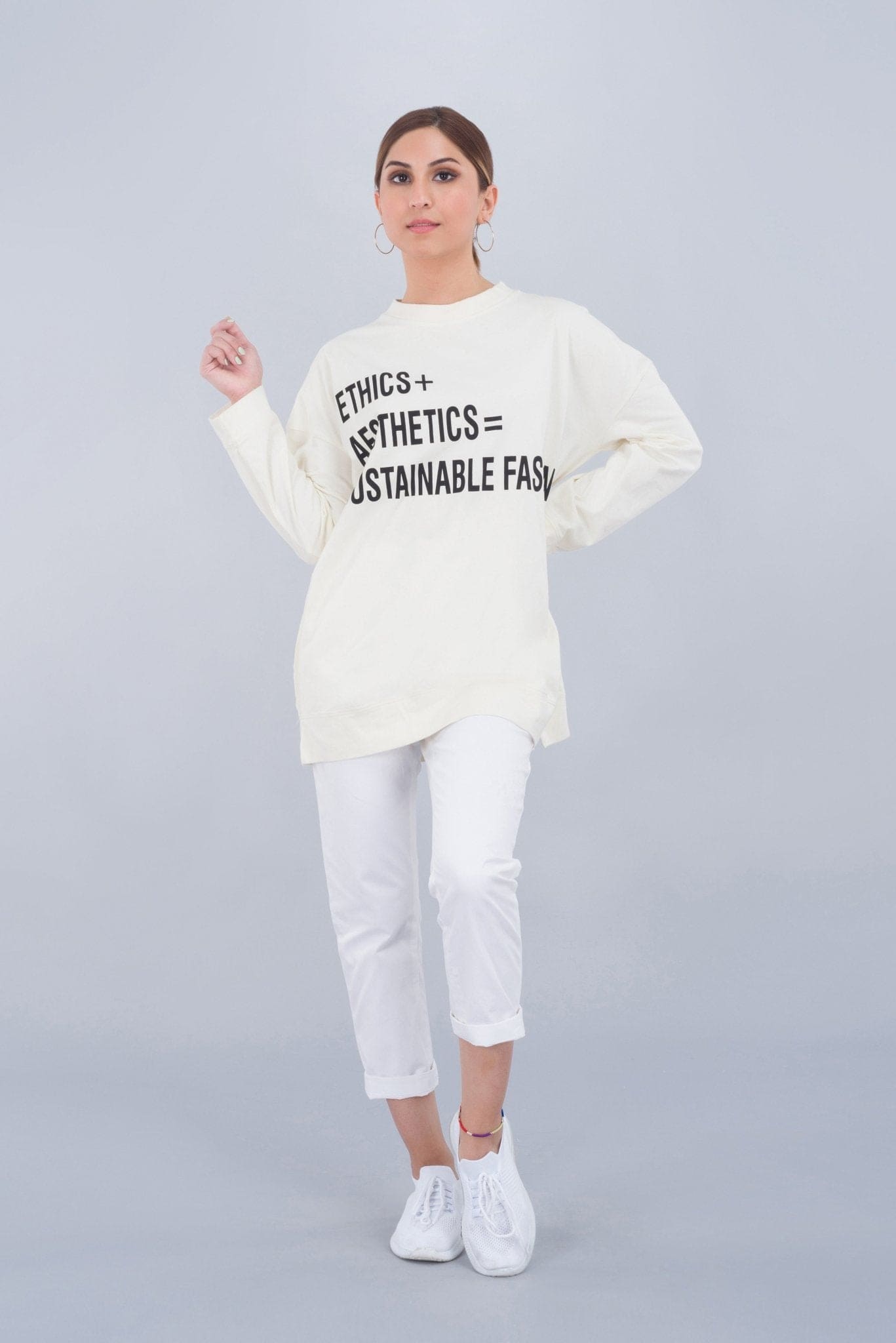 Oversized Summer Sweat Shirt - Deen & Keenu