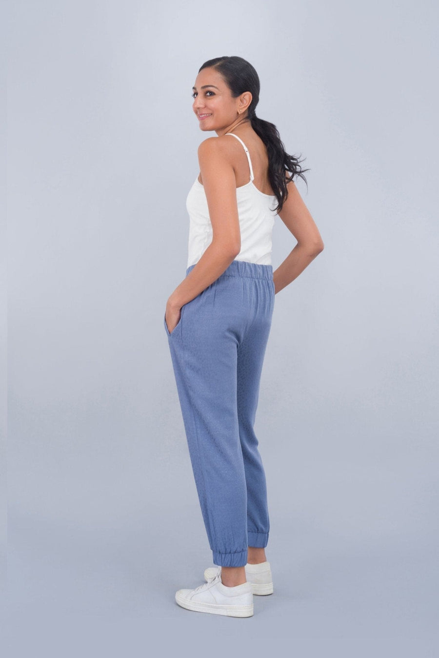 Silky Jacquard Pant - Deen & Keenu