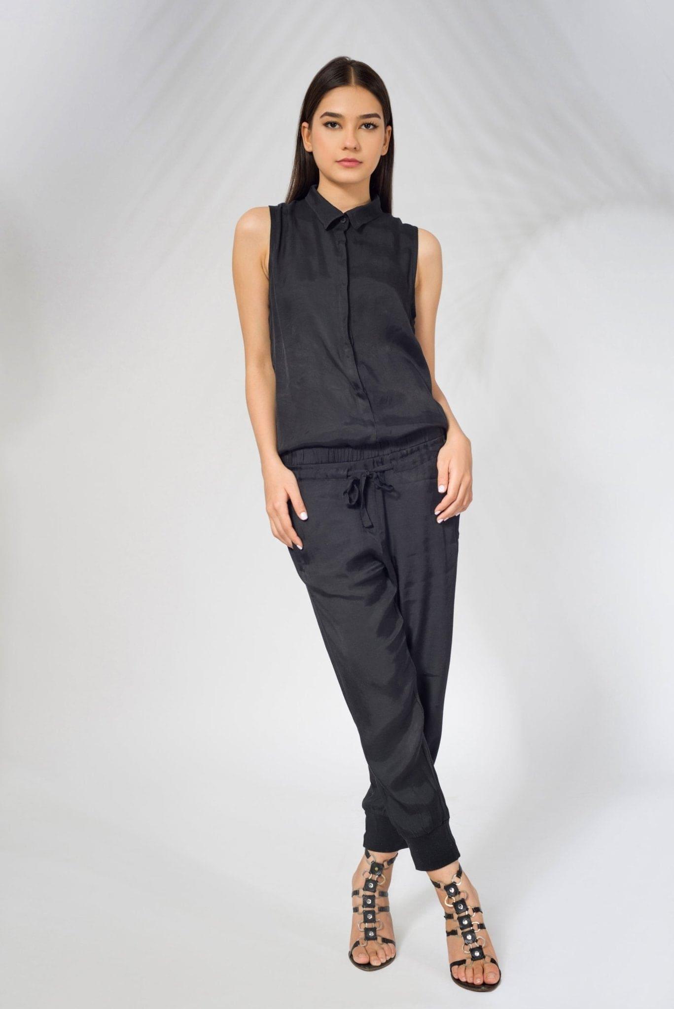 Silky Rayon Jumpsuit - Deen & Keenu