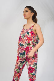 Sleeveless Tank Top in Potpourri Print - Deen & Keenu