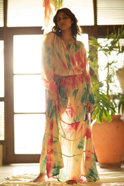 Tie and Dye Long Dress - Deen & Keenu