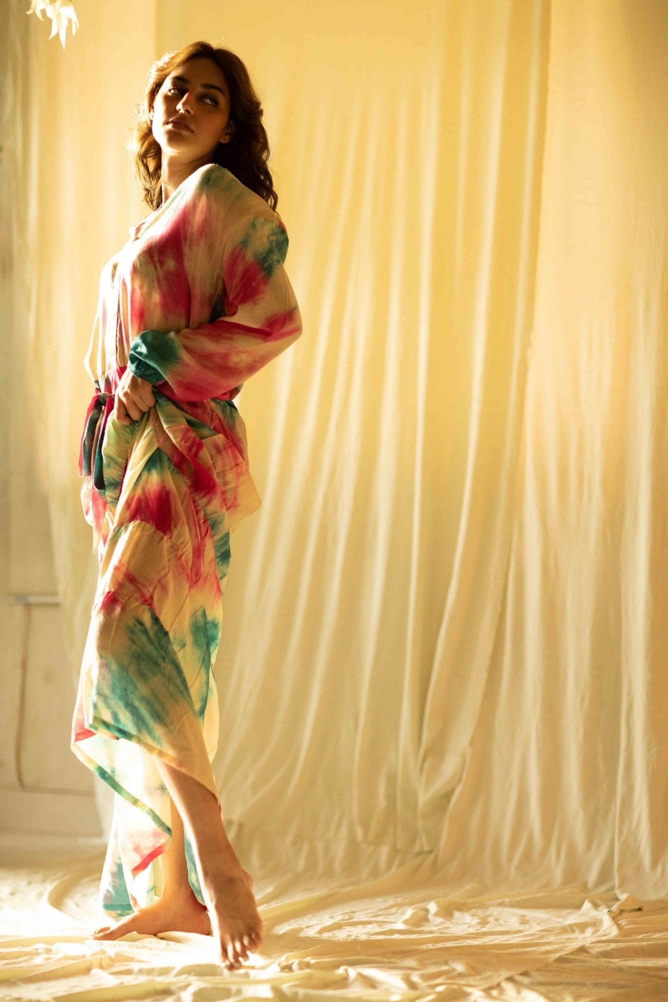 Tie and Dye Long Dress - Deen & Keenu