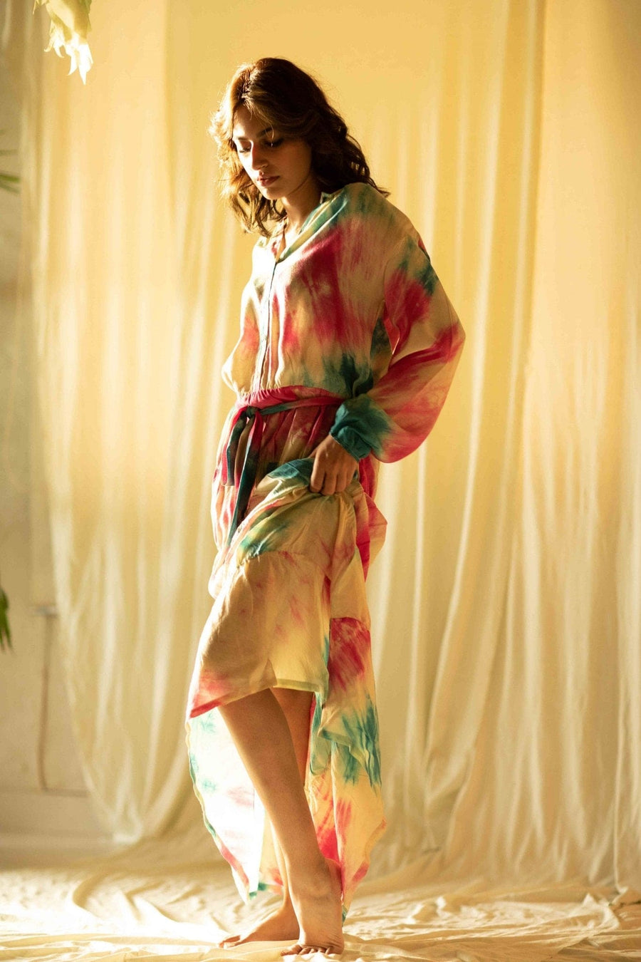 Tie and Dye Long Dress - Deen & Keenu