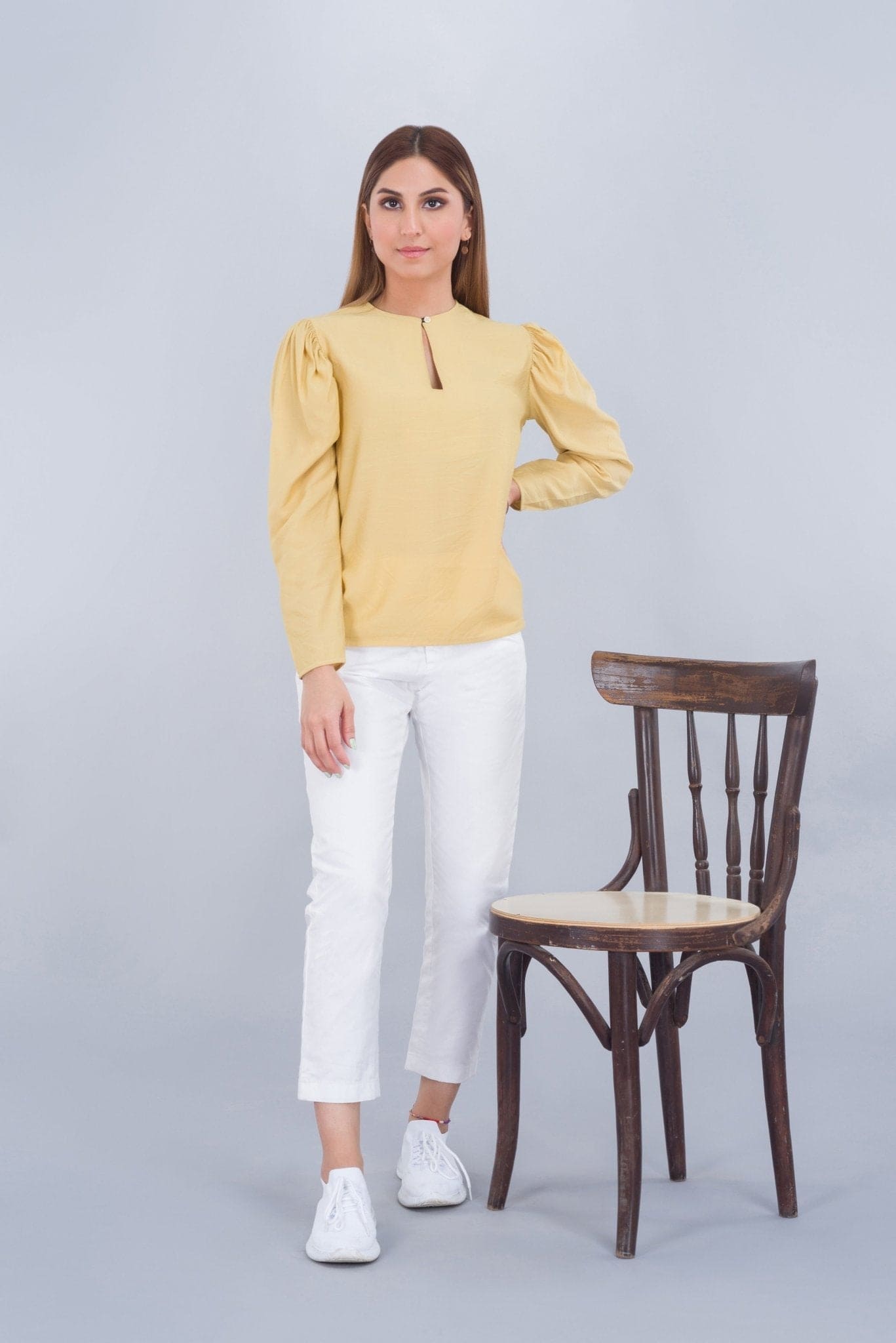 Basic White Pant - Deen & Keenu