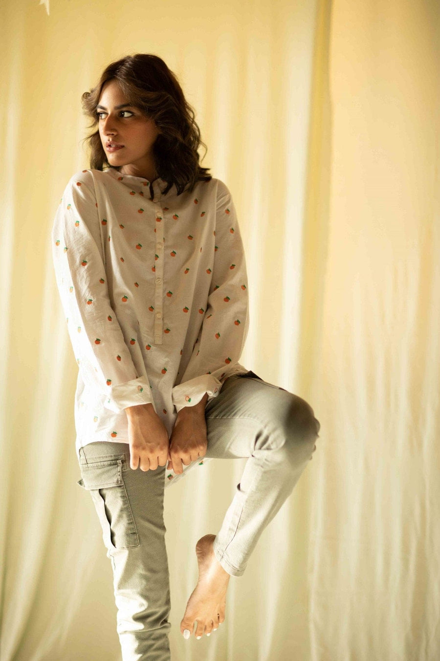Embroidered Keenu Kurta - Deen & Keenu