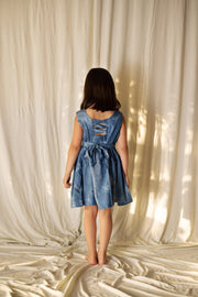 Kids Girl Smokey Frock Tye & Dye - Deen & Keenu