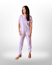 Natural garment dyed henley and Pant ( 2 PC Set) - Deen & Keenu