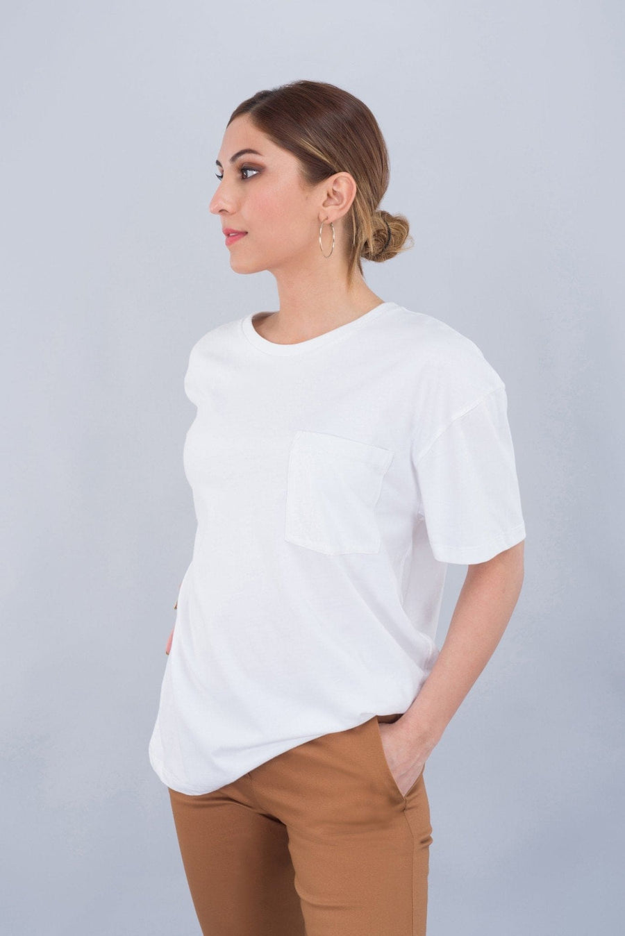 Over Sized Pocket Tee - Deen & Keenu