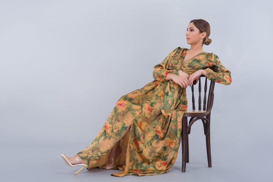Top with Front Tie and Skirts - Deen & Keenu